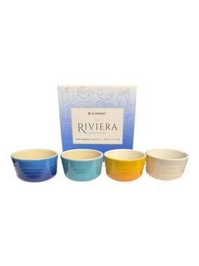 Le Creuset The Riviera Collection Mini Ramekins NIB